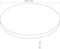vidaXL - Tafelblad - rond - MDF - 300x18 - mm