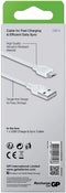 GP CB14 - USB 2.0 naar Micro-USB Datakabel - 100 cm - Wit