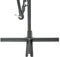 vidaXL - Zweefparasol - met - LED - en - stalen - paal - 300 - cm - zwart