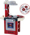 Klein Toys Miele Petit Gourmet keuken - 69x33x95 cm - met geluidseffecten - rood grijs