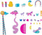 Polly Pocket Regenboog Eenhoorn - Speelfigurenset - 2 poppen en 26 accessoires