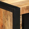 vidaXL - Wandkast - 90x35x75 - cm - massief - ruw - mangohout