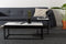 Zuiver Marble Power Salontafel 90x 40 cm Marmer Wit/ Zwart