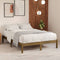 vidaXL - Bedframe - massief - hout - honingbruin - 120x190 - cm