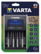 Varta 57676 - LCD Dual Tech Batterijlader - Geschikt voor AA AAA en Li-ion - Zwart/Zilver