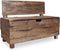 vidaXL - Bank - 86x40x60 - cm - massief - mahoniehout