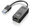 Lenovo ThinkPad - USB 3.0 Ethernet Adapter - Gigabit 1000 MBit/s - Zwart