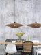 GOOD&MOJO Hanglamp Bali - Bamboe/Zwart - Ø60cm - Scandinavisch,Bohemian - Hanglampen Eetkamer, Slaapkamer, Woonkamer