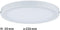 Paulmann Atria - LED-paneel 220mm 14W 1150lm 2700K dimbaar - Wit