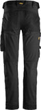 Snickers AllroundWork Stretch Werkbroek 6341 - Slim-fit - 2-weg stretch - Zwart - 54