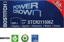 NIETEN BOSTITCH B8 STAAL STRC2115 6MM 5000 STUK