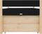 Bopita Lucas compactbed 90x200 met slaap en opbergunit - Mat Zwart/Naturel