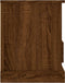 vidaXL - Tv-meubel - 93x35,5x45 - cm - bewerkt - hout - bruin - eikenkleur