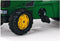 Rolly Toys John Deere - Traptractor met Aanhanger - 142x47x52 cm - Groen
