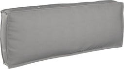 vidaXL - Pallet - Kussen - voor - Rugsteun - Grijs - 120x40x12 - cm - Oxford - Stof