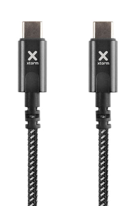 Xtorm CX2071 - USB-C Kabel - Snelle oplaad- en synchronisatiesnelheid - Zwart