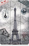 3-Vouw sleepcover hoes - Geschikt voor Samsung Galaxy Tab S7 / Tab S8 - Eiffeltoren