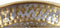 Schaal Set van 3 - ø33,50x7,50 - Brass/Antique goud - Aluminium