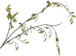 Silk-ka Kunstbloem-Gras Tak Zijde Groen 90cm
