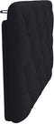 vidaXL - Hoofdbordkussen - 90 - cm - stof - zwart