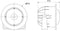Visaton DK 133 - PA-speaker - 10W - Wit