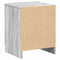 vidaXL - Nachtkastjes - 2 - st - met - 2 - lades - 40x36x50 - cm - grijs - sonoma - eiken