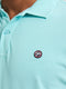 Petrol Industries - Heren Klassieke Polo Dolphin - Blauw - Maat S