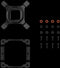 DeepCool AK400 ZERO DARK PLUS - CPU-koeler - 4 heatpipes - Zwart