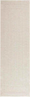 vidaXL - Vloerkleed - ZIZUR - room - binnen - en - buiten - 80x250 - cm - jute - look