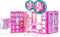 Barbie Super Kledingkast - Modepop met 25+ Stukken en Kaptafel - Roze Glitterkast
