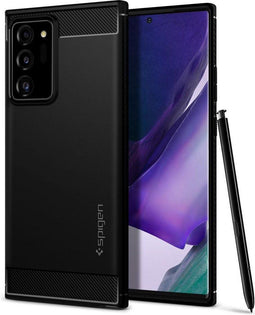 Spigen Galaxy Note 20 Ultra 5G - Rugged Armor - Slank TPU - Zwart