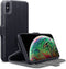 Qubits slim wallet hoes Geschikt voor iPhone XS Max zwart