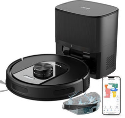 MYBOT X10 PRO - Robotstofzuiger - 6000PA Zuigkracht - Laad- & Leegstation - LiDAR Navigatie