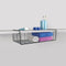 Metaltex Hangmand 50 cm - Onder Plank - Zwart Metaal - Ruimtebesparend