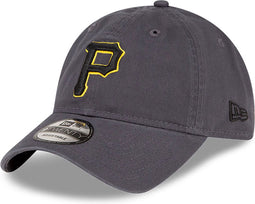 New Era - Dad Cap - Pittsburgh Pirates MLB Core Classic Dark Grey 9TWENTY Adjustable Cap