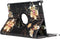 Tablet Hoes Geschikt voor Samsung Galaxy Tab A 10.1 (2019) - 360° Draaibare Design Bookcase - Meerkleurig /Butterfly Flowers