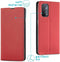 iMoshion Hoesje Geschikt voor Oppo A74 (5G) / A54 (5G) Hoesje Met Pasjeshouder - iMoshion Slim Folio Bookcase - Rood