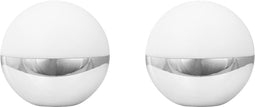 Dyberg Larsen ALBA Lightball - Oplaadbare lamp met touchbediening - Chrome (2 stuks)