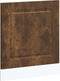 vidaXL - Vaatwaspaneel - Kalmar - 60x1,5x67 - cm - bewerkt - hout - gerookt - eiken