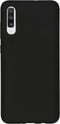 Accezz Samsung Galaxy A70 - Liquid Silicone Backcover - Schokabsorberend - Zwart