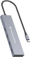 Conceptronic HUBBIES14G - USB Hub - 4x USB 3.2 - Grijs
