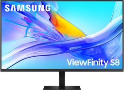 Samsung ViewFinity S8 S80UD - 37" 4K UHD Monitor - HDR10 USB-C KVM-switch - Zwart
