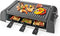 Nedis Gourmet / Raclette - Grill - 6 Personen - Spatel - Temperatuurinstelling - Anti-aanbak laag - Rechthoek