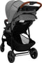 vidaXL - Kinderwagen - 2-in-1 - staal - lichtgrijs