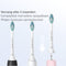 Philips Sonicare W2 Optimal White HX6068/13 - Opzetborstels - Verwijdert tot 7x meer tandplak - Zwart (8 stuks)