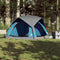 vidaXL - Tent - 4-persoons - waterdicht - blauw