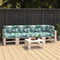 vidaXL-Palletkussens-5-st-stof-bladpatroon