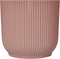 Elho Vibes Fold Rond 22 - Bloempot voor Binnen - 100% Gerecycled Plastic - Ø 22.0 x H 20.2 cm - Delicaat roze