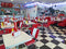 Bel Air Retro Eettafel TO-23W Antique White
