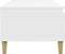 vidaXL - Salontafel - 90x50x36,5 - cm - bewerkt - hout - wit